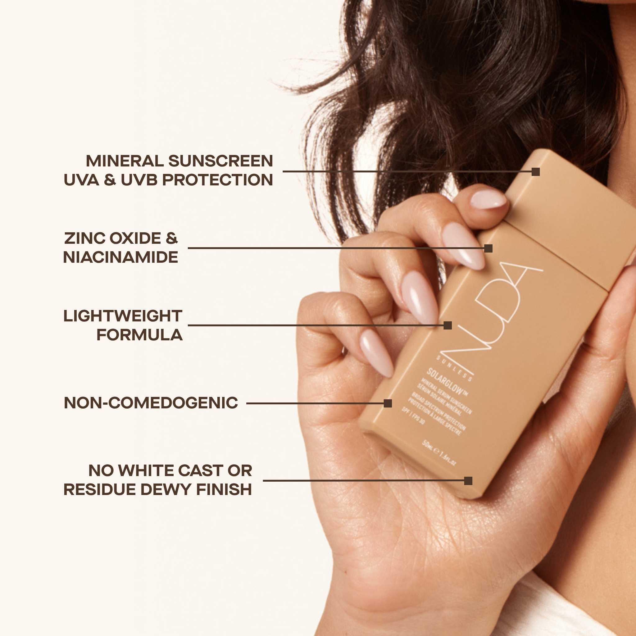 SolarGlow Mineral Serum SPF 30
